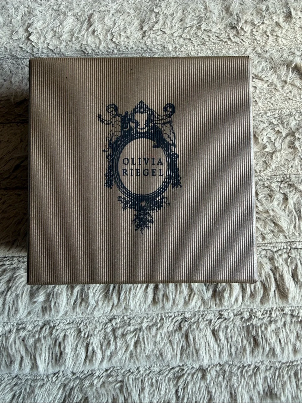 Olivia Riegel Silver Pearl Heart Picture Frame